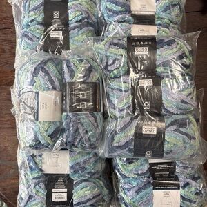 Mainstays Velvet Yarn Multi-Blue Green